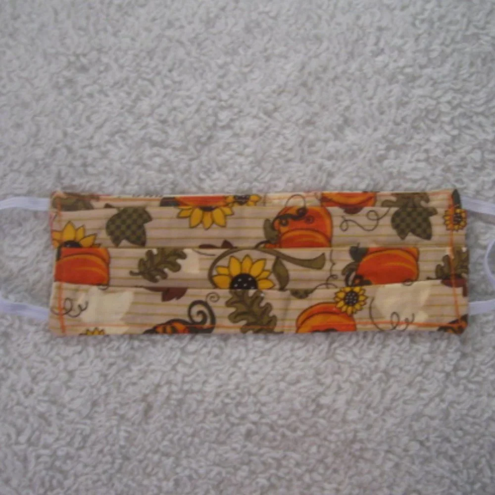 Set of Three Handmade Face Masks
